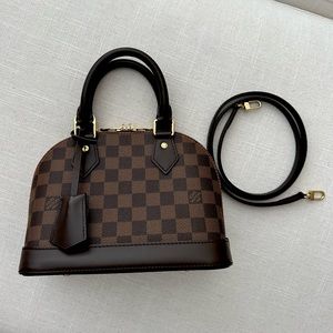 Louis Vuitton Alma BB Damier Ebene Canvas
